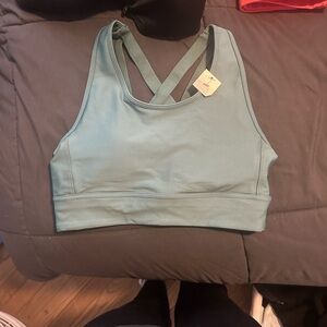 Women's Teal Sports Bra